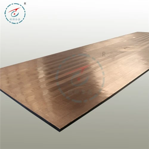 לוח פלדה בחיפוי נחושת C11000